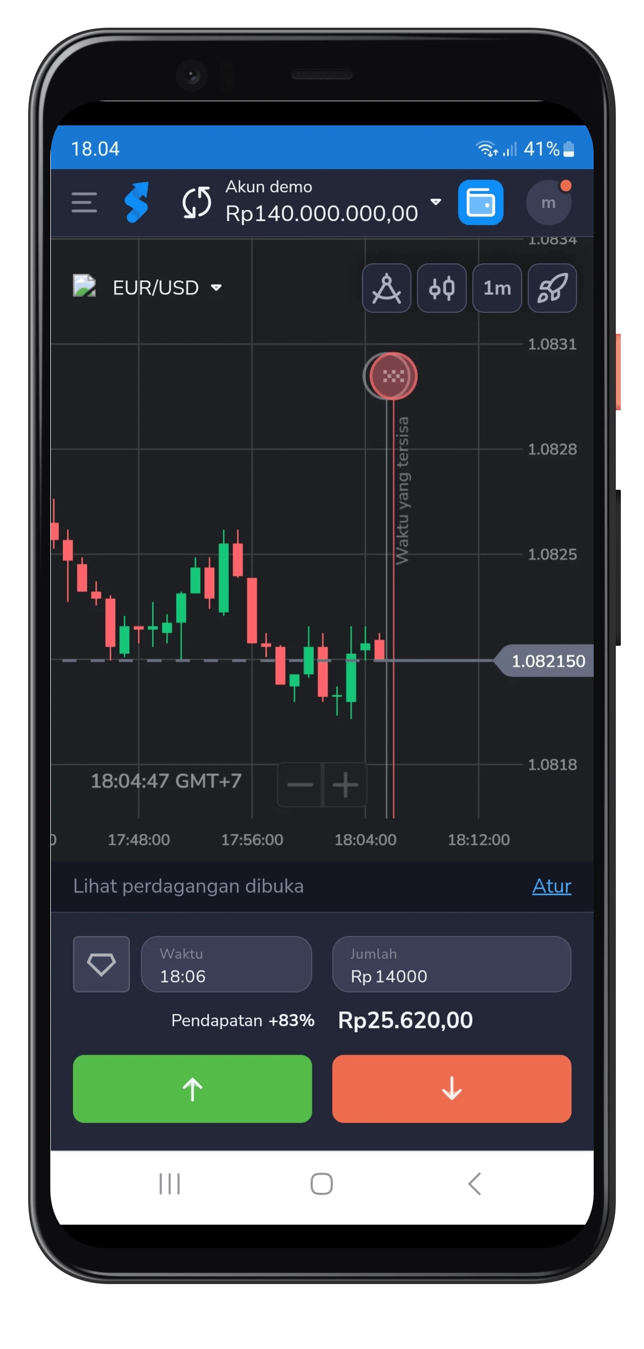 Aplikasi Mobile Stockity Trading